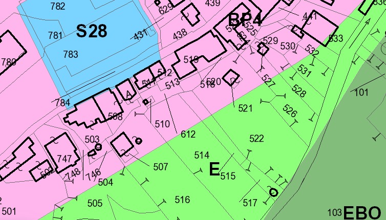 Divisione Zone Catastali